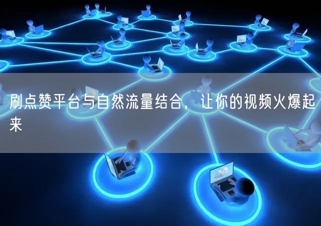 刷点赞平台与自然流量结合，让你的视频火爆起来